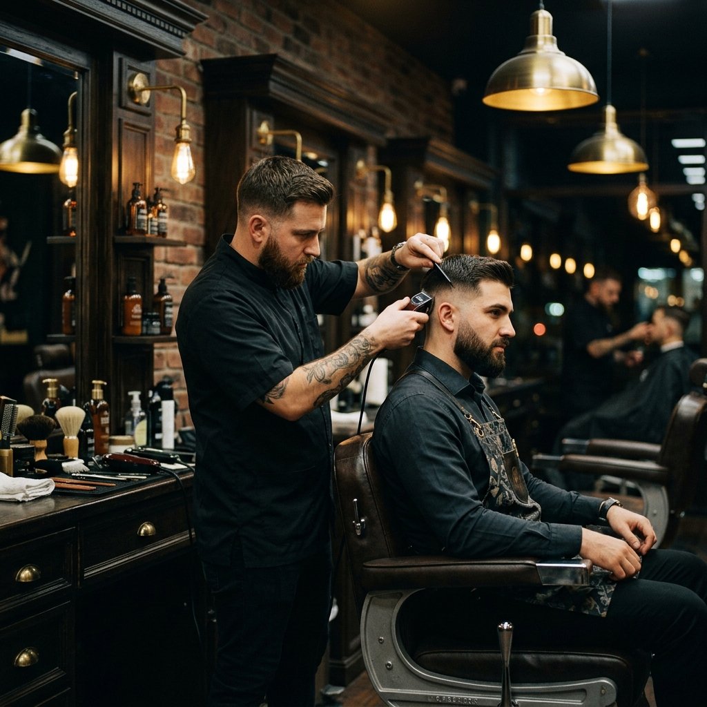 Barbering hos Cut&Go For Men Kløfta